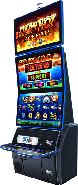 Fiery Hot Jackpots - Pink Pearl Cabinet